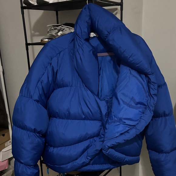 Blue Puffer Jacket - Picture 1 of 1